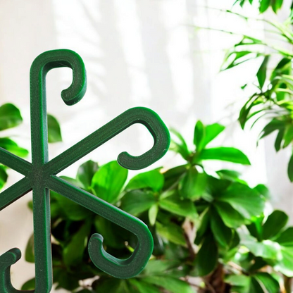 Pflanzenstützhaken "Sternblüte" - Grüne Helfer für deine Zimmerpflanzen
